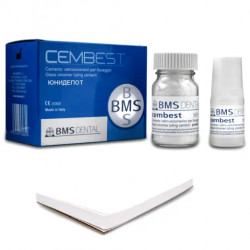ЦемБест (CemBest) 35гр+20мл склоіном.цем.д/фіксації BMS Італія ЦемБест (CemBest) 35гр+20мл склоіном.цем.д/фіксації BMS Італія