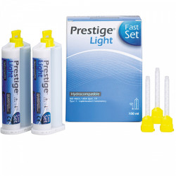PRESTIGE Light/Престиж Лайт, 2х50 мл, 12 насадок, А-силікон