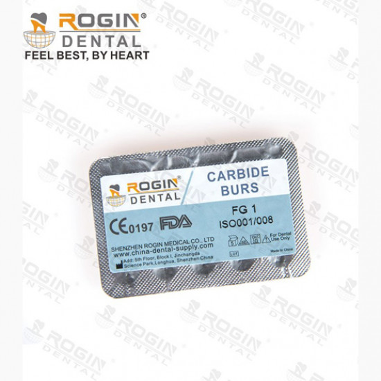 Стоматологічні алмазні бори Rogin 1 шт